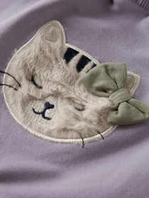 NAME IT Sweatpants Tacathy Lavender Gray